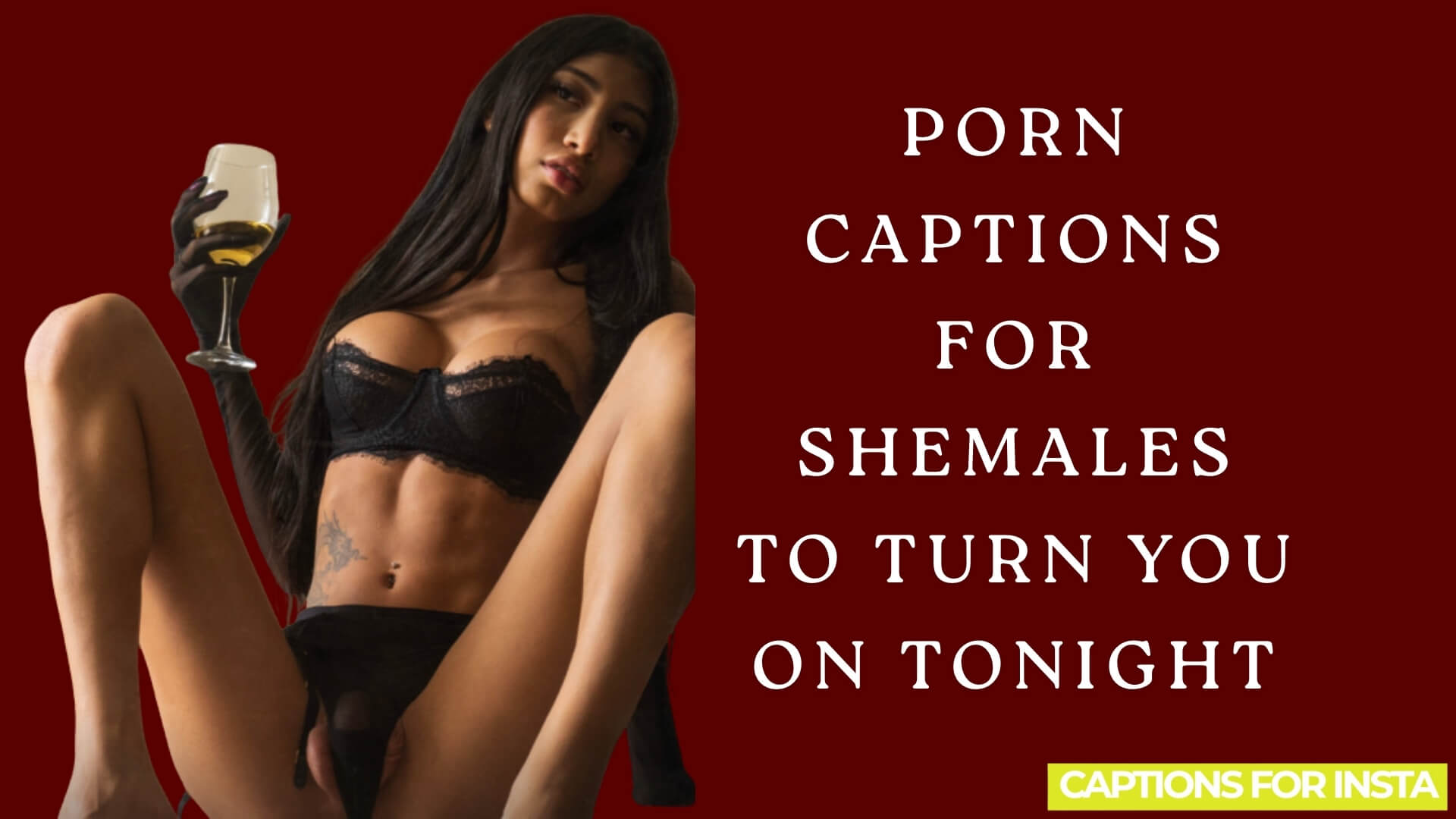 Porn Captions for Shemales To Turn You On Tonight