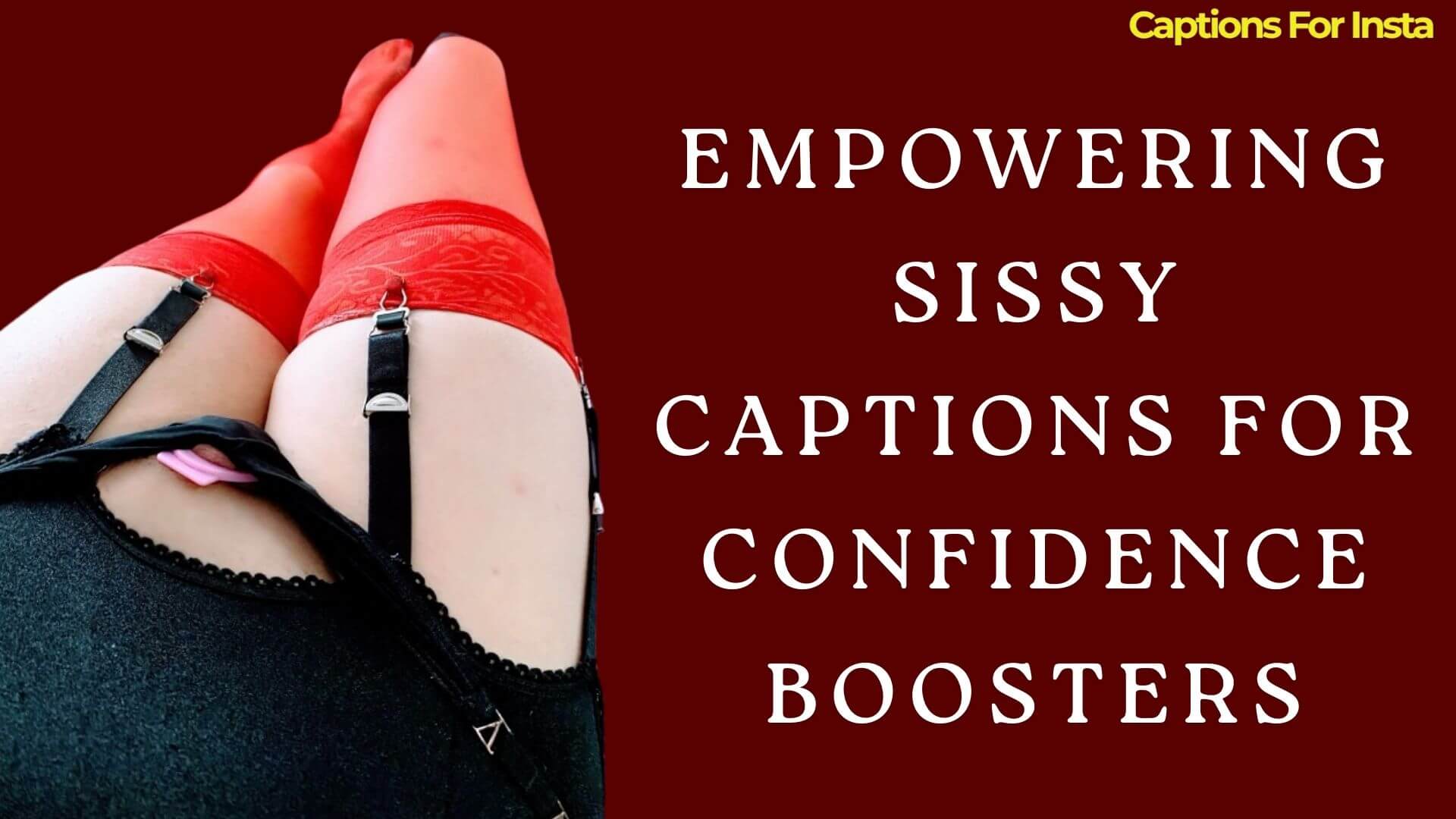 Empowering Sissy Captions for Confidence Boosters